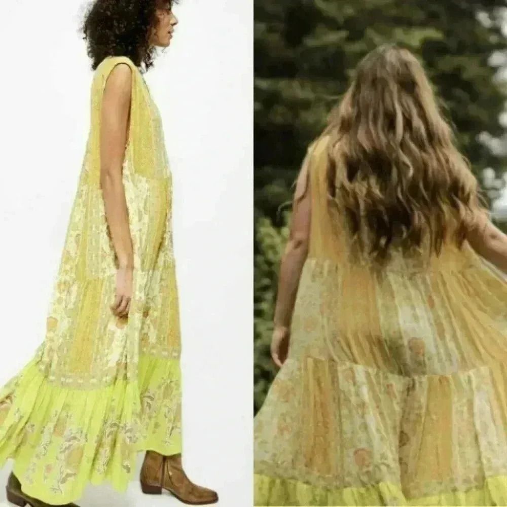 Free People Hanalei Bay Maxi Dress Size XS NWT - Picture 3 of 16
